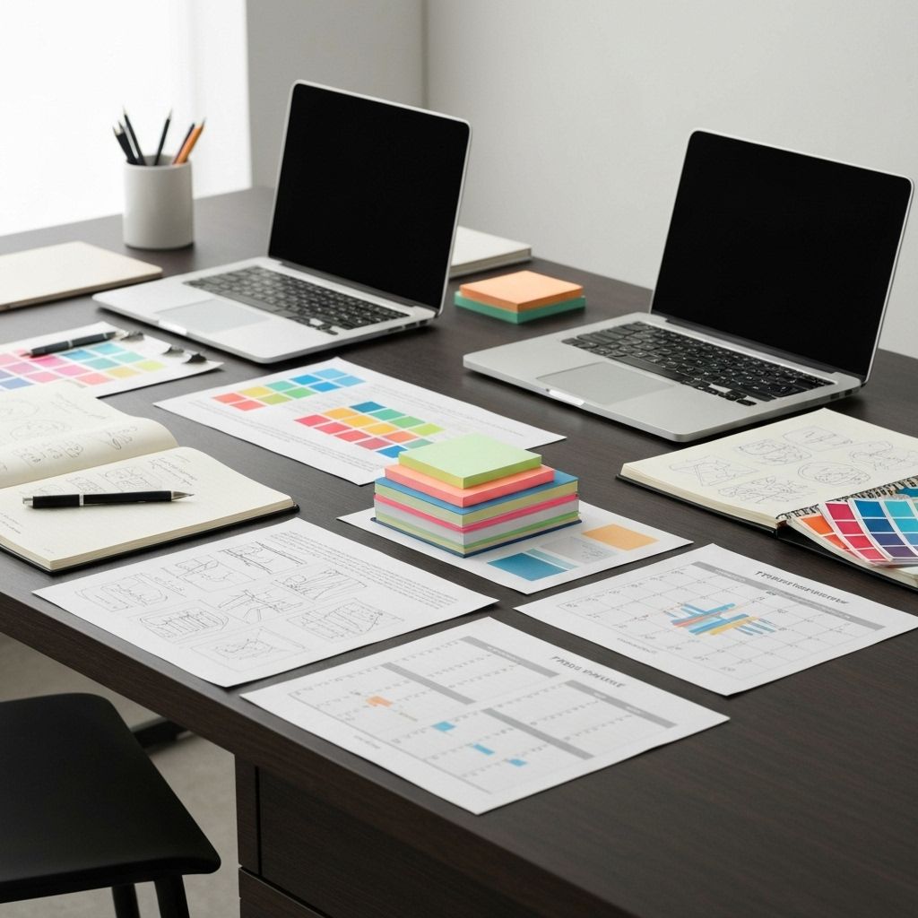 Design Brief Creation process illustration